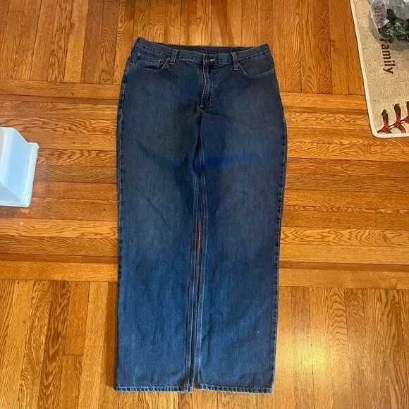 Y2K Carhartt Oversized Wide Leg Jeans - Picture 3 of 8